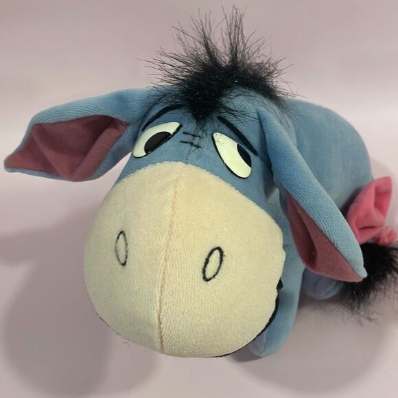 Vintage Mattel Eeyore Stuffed Animal from Winnie the Pooh Excellent Condition - Picture 10 of 10